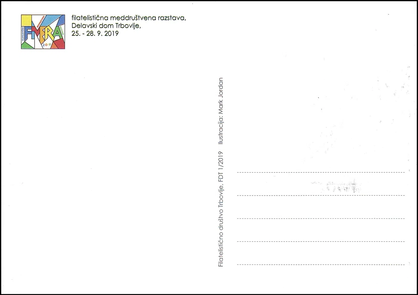 FILATELISTIČNA MEDDRUŠTVENA RAZSTAVA FIMERA 2019